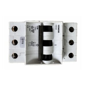Siemens 5SX23 C20 — 3-pole MCB